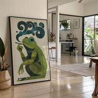 Whimsical Amphibian's Midnight Melody