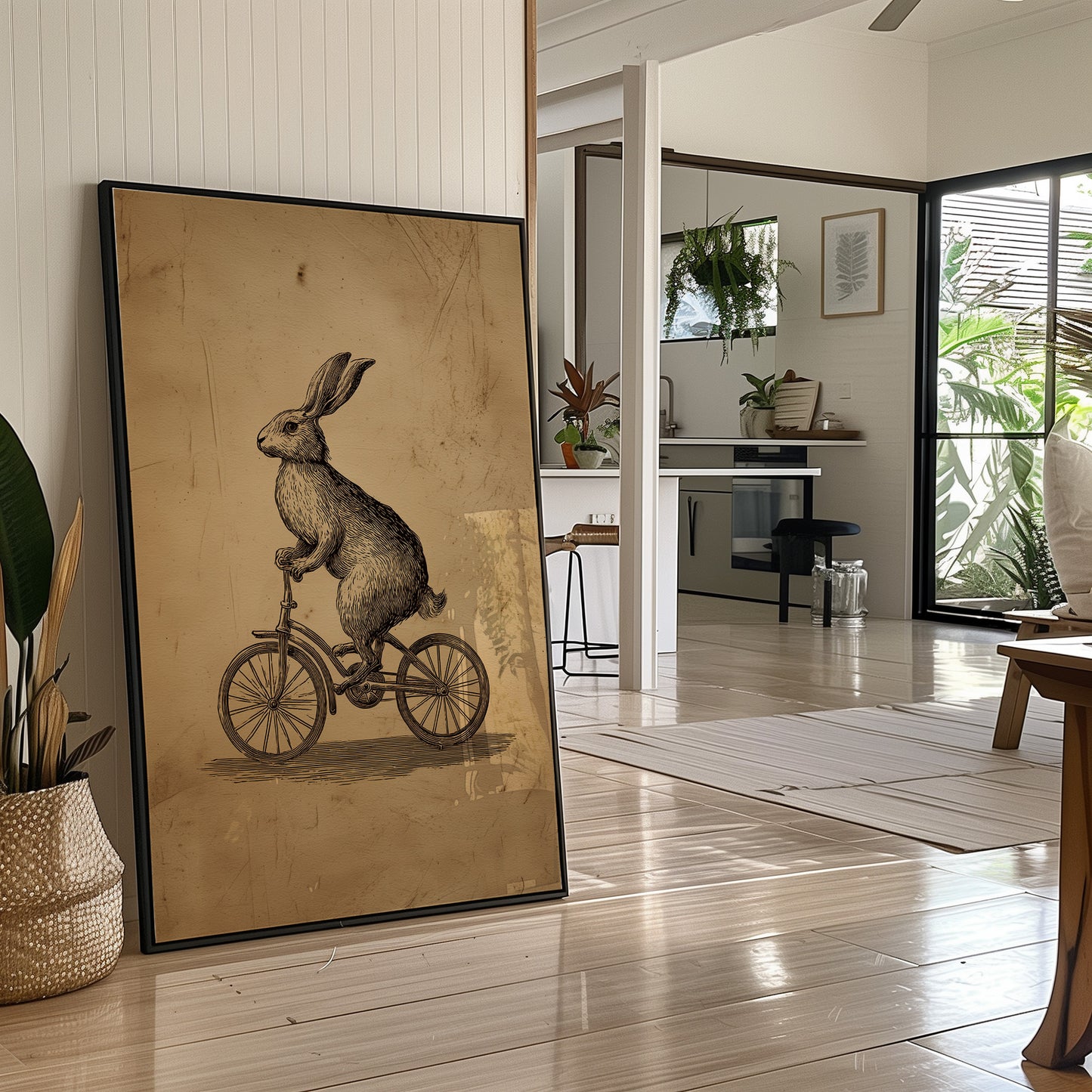 The Cycling Hare's Curious Journey