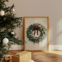 Evergreen Elegance: The Season Held Gently