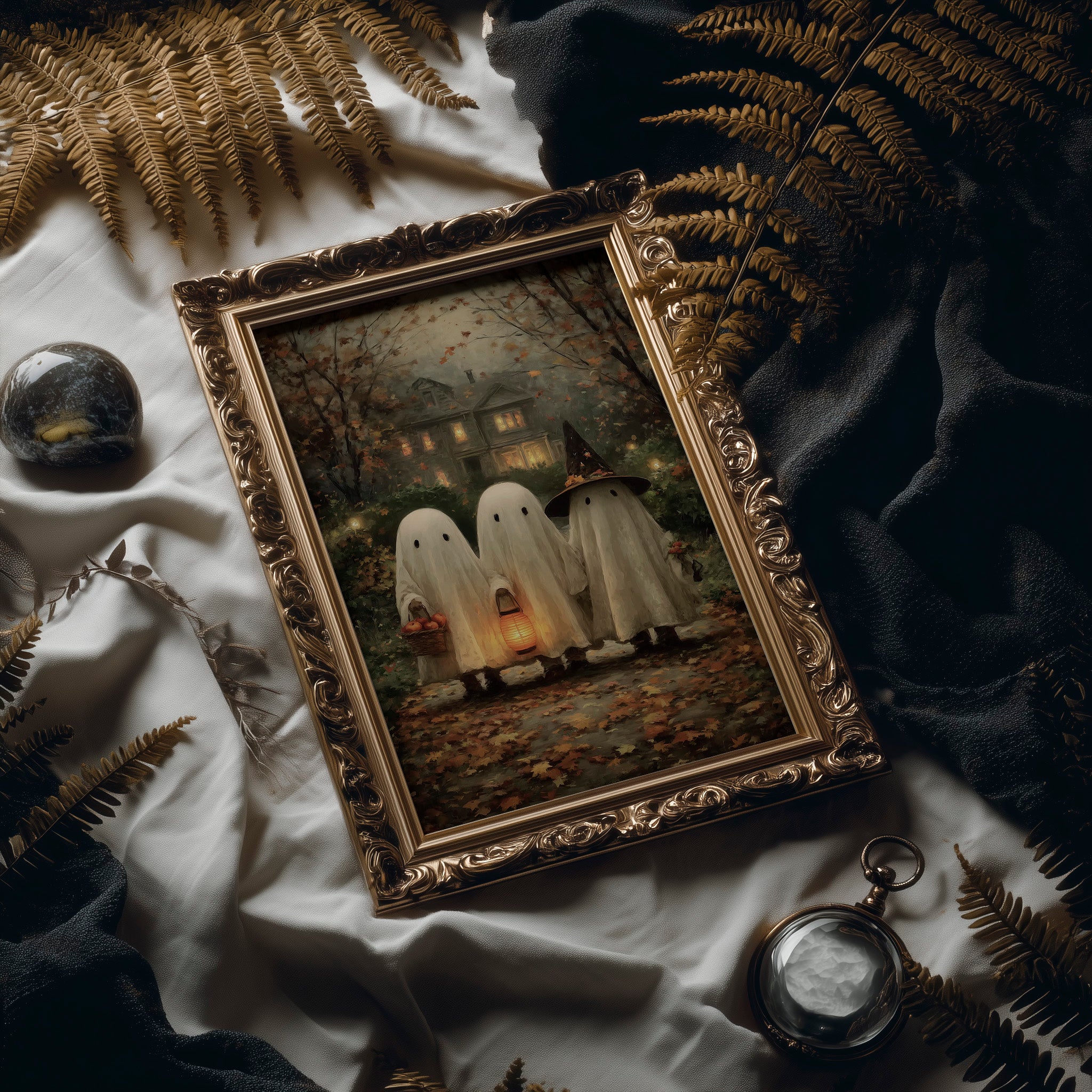 Haunted Harvest: A Trio's Twilight Adventure