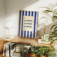 Nautical Trio: Mackerel on Cream