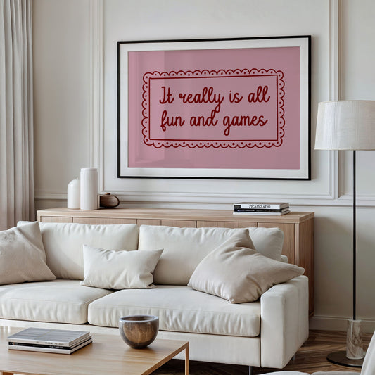 Playful Philosophy in Pink