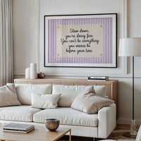 Lavender Statement: Slow Down, You’re Doing Fine