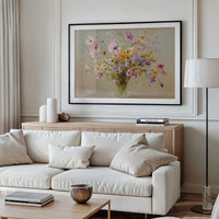 Pastel Symphony in Crystal Vessel