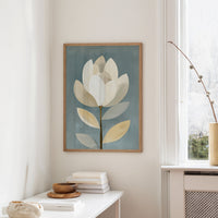 Ivory Blossom in Serene Stillness