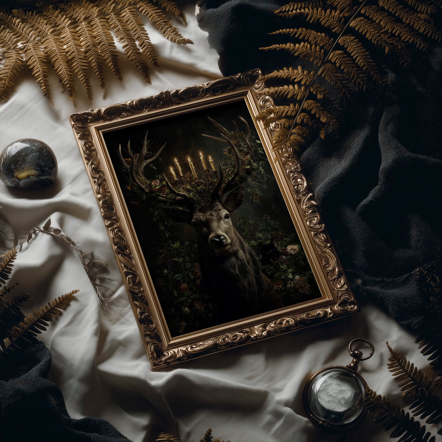 Woodland Sovereign's Candlelit Crown