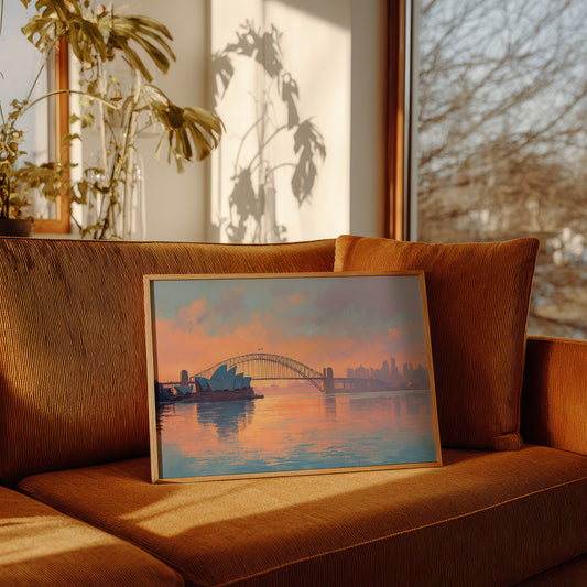 Sydney Harbor at Dusk