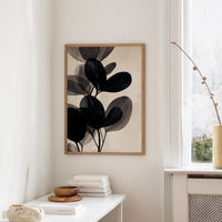 Monochromatic Foliage: Shadows and Light