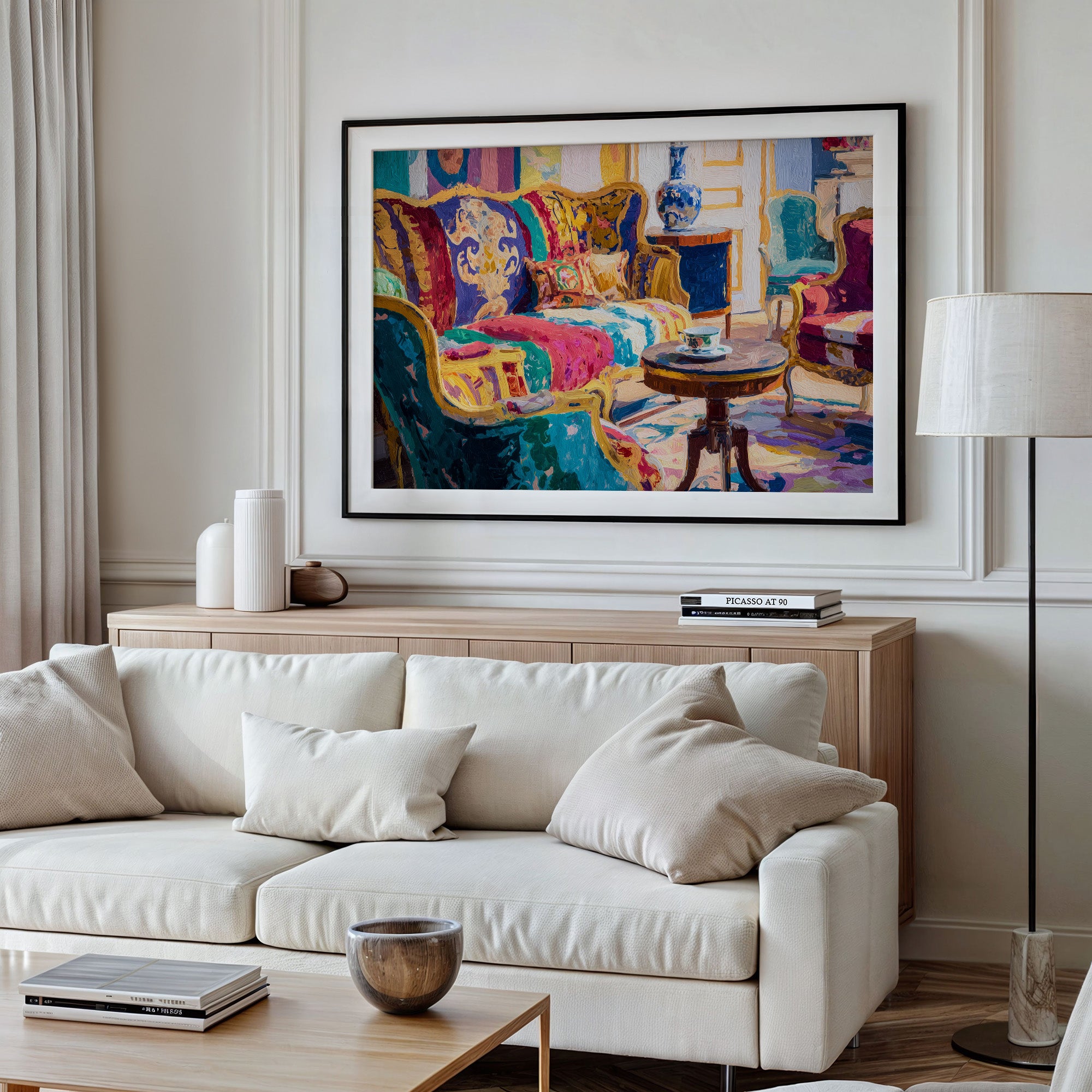 Opulent Parlor's Chromatic Symphony