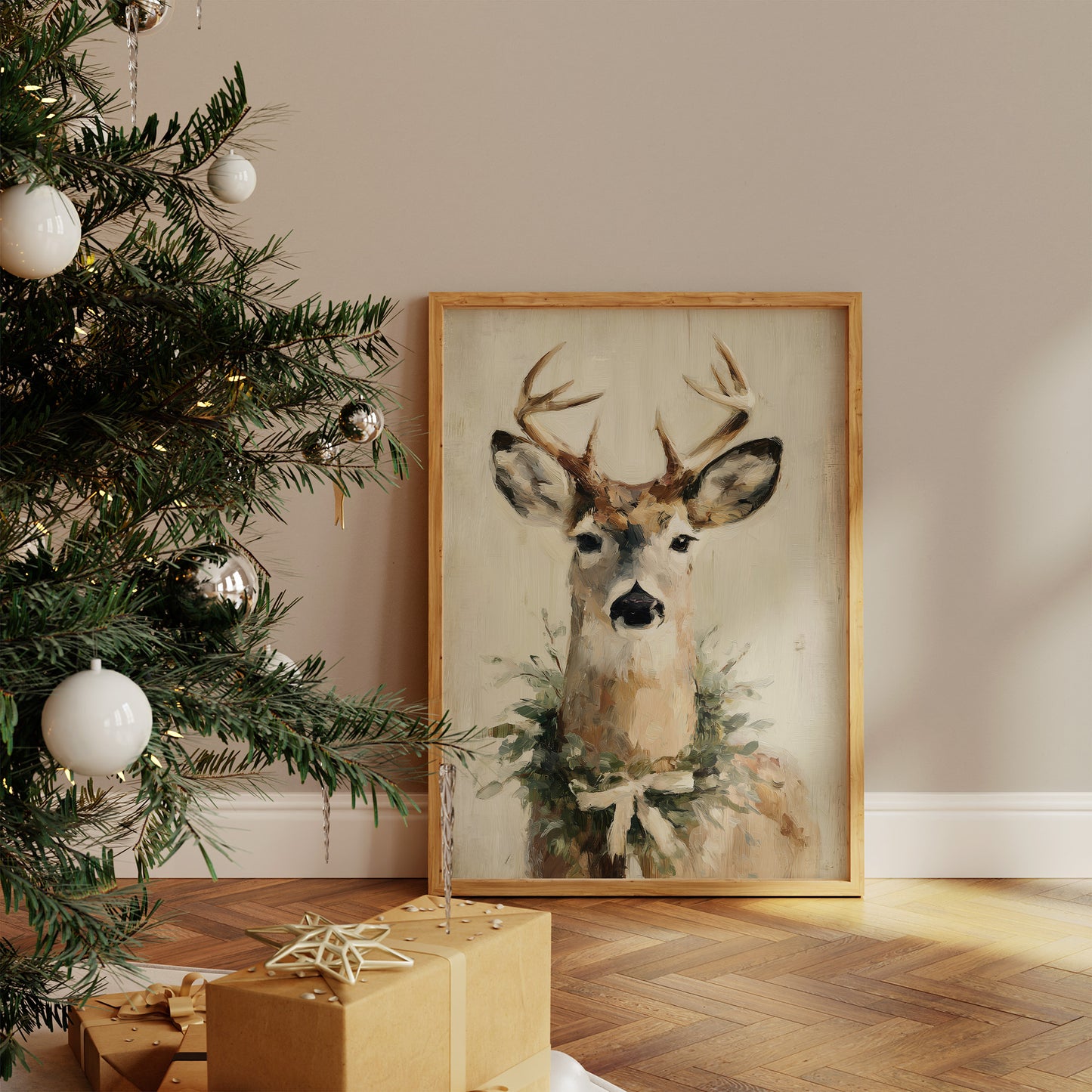 Woodland Nobility in Brushstrokes