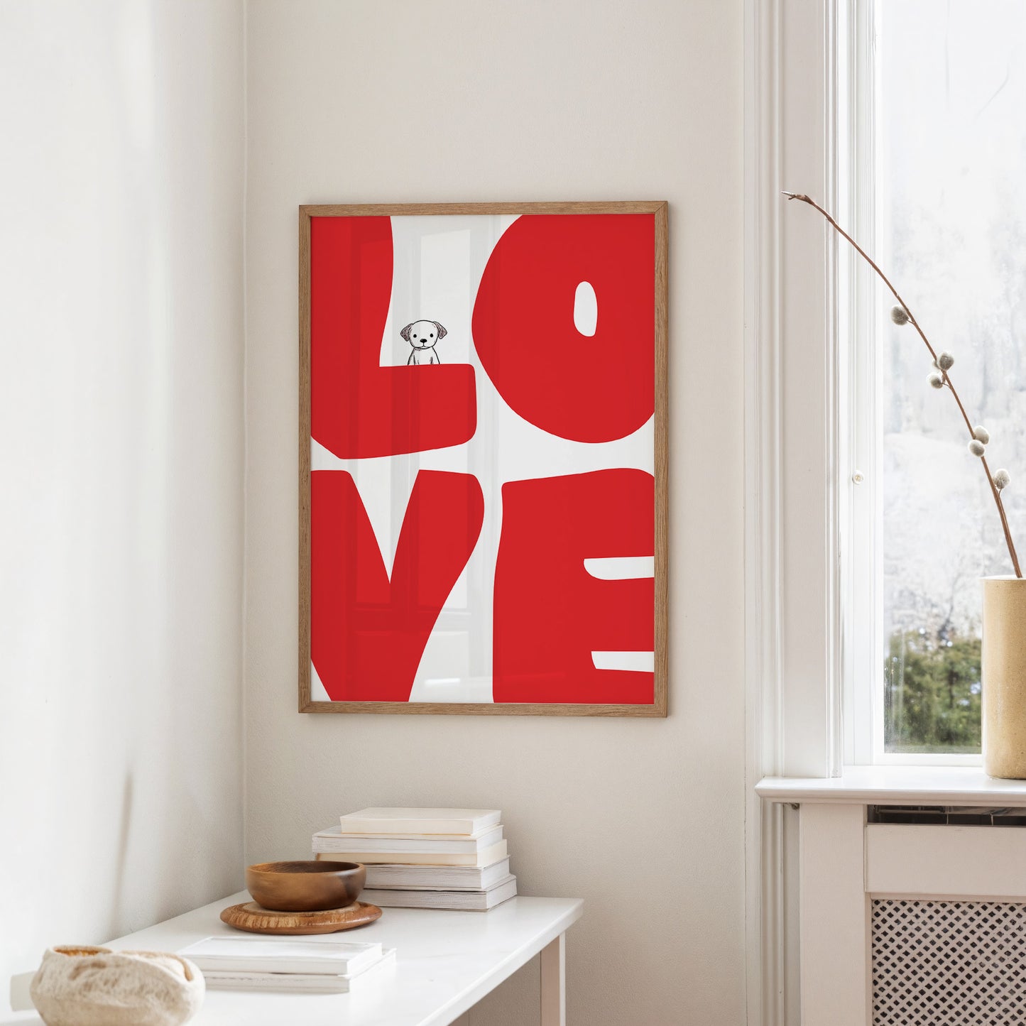Puppy Love in the Typography of Affection