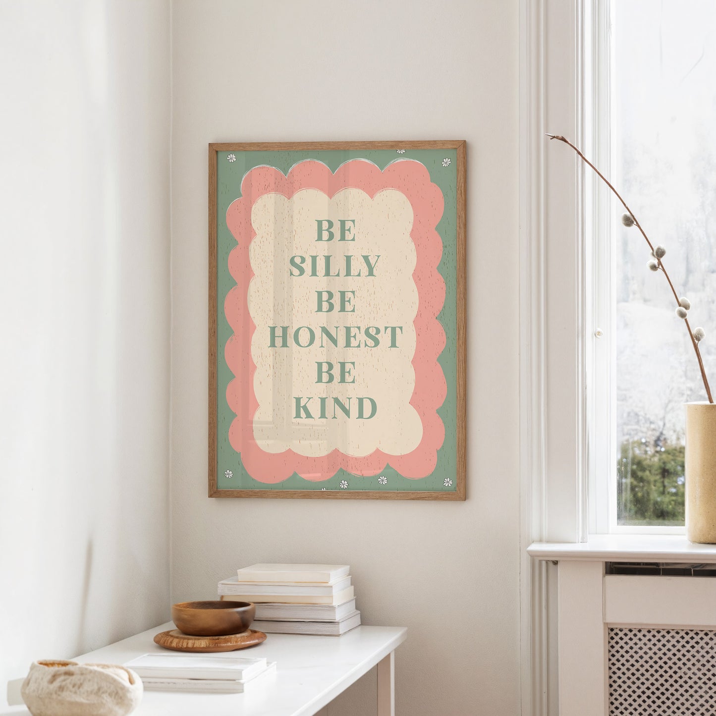 Pastel Wisdom: Life's Simple Mantra