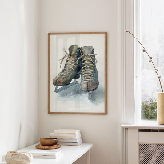 Weathered Blades: Nostalgia on Ice