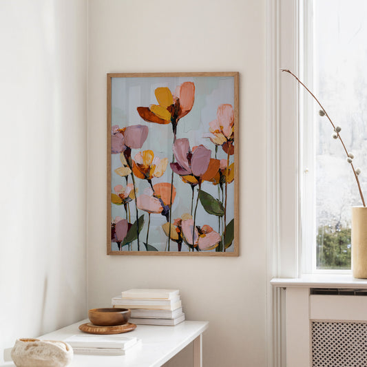 Tulips Sway In Golden Hour