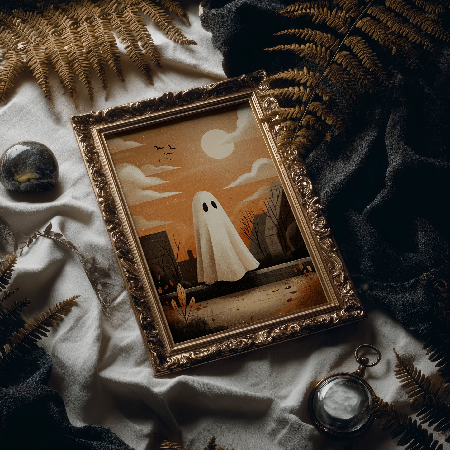 October Ghost Waits For Dusk