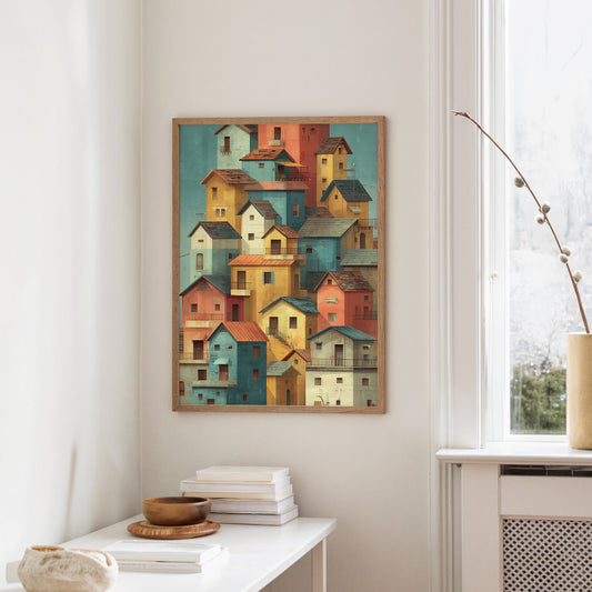 Stacked Stories In Coastal Colors