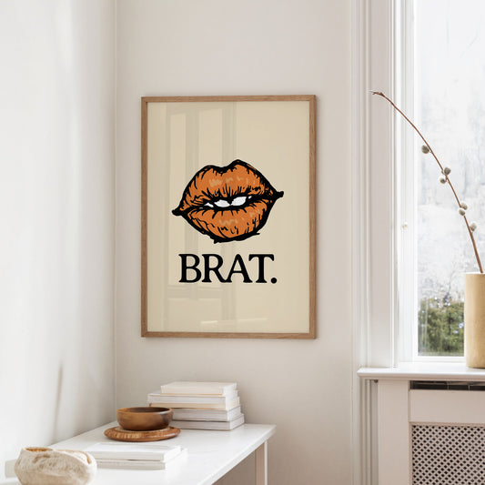 Orange Lips Say What They Mean