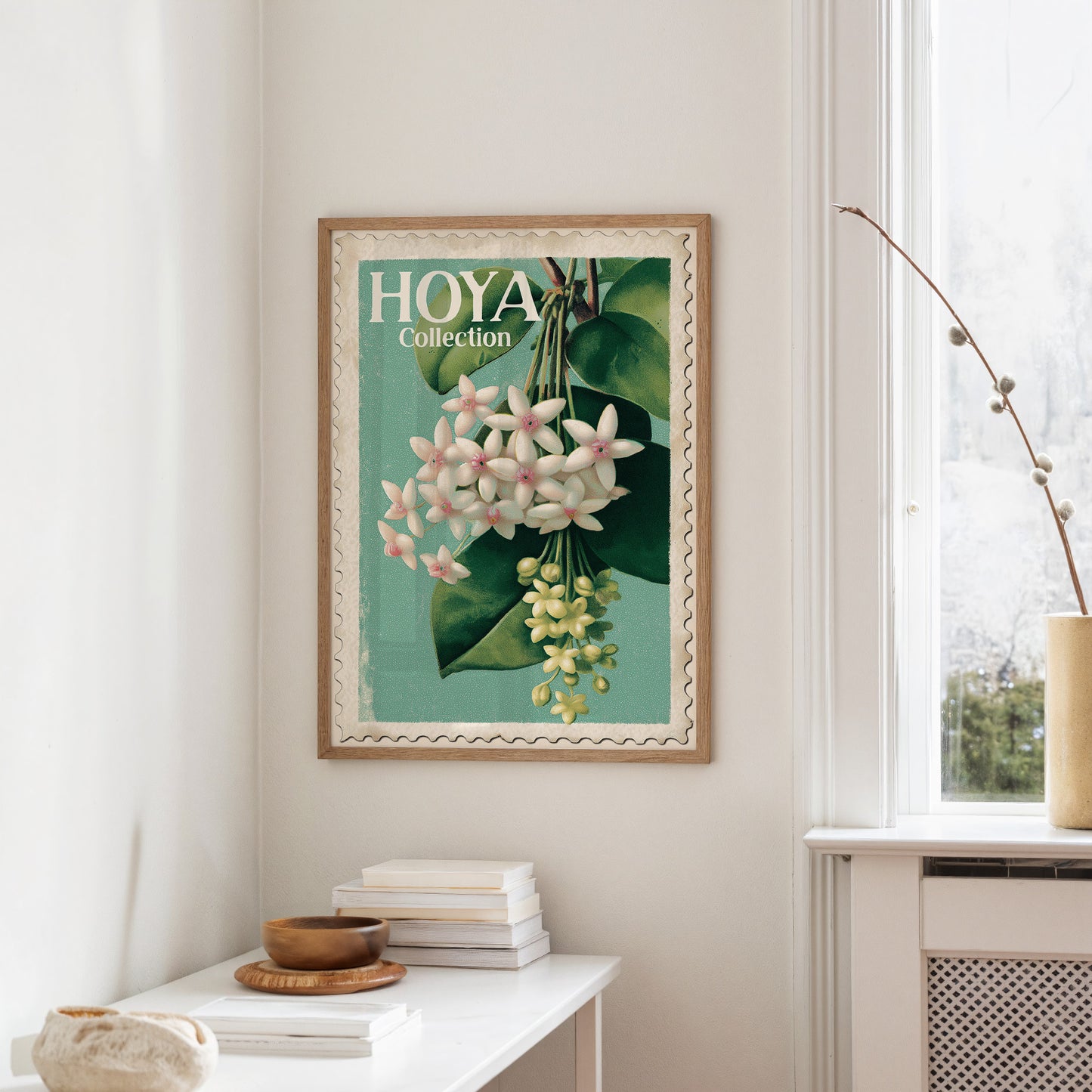 Waxy Blooms Carry Island Greetings