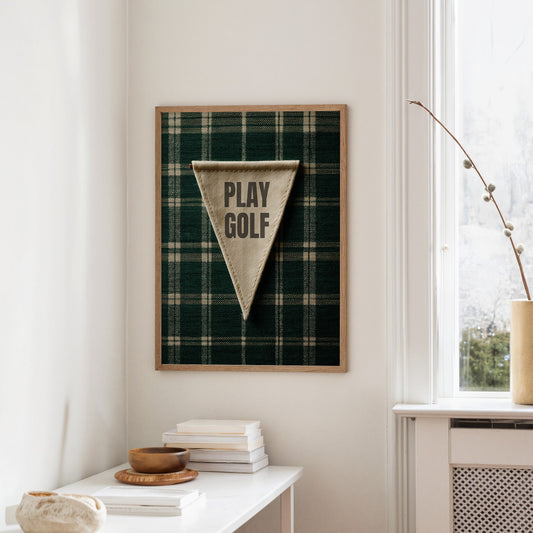 Pennant Hangs In The Clubhouse