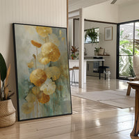 Golden Lotus Dance In Jade Mist