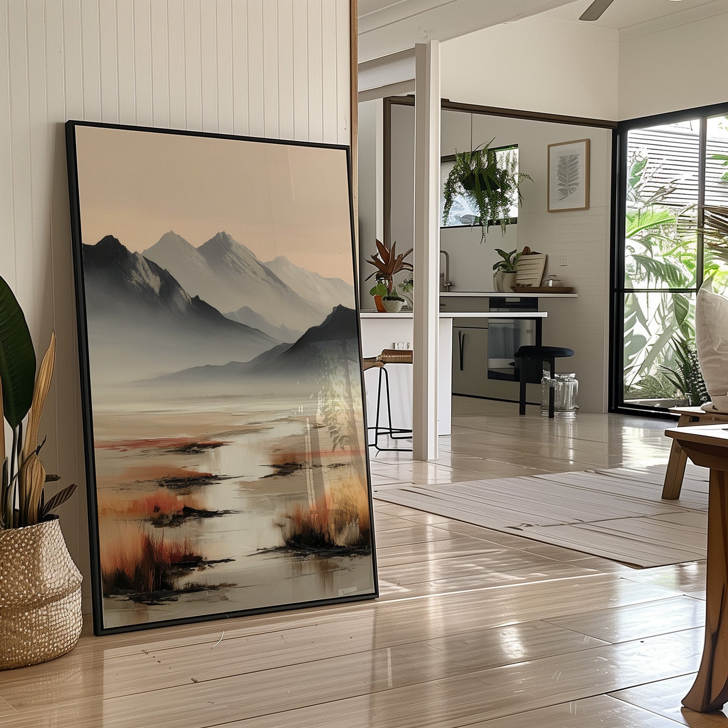 Copper Marshes Meet Mountain Mist