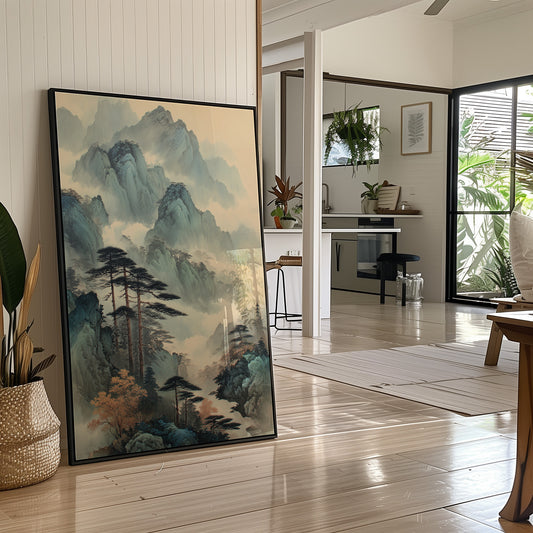 Misty Peaks Hold Ancient Pine Secrets