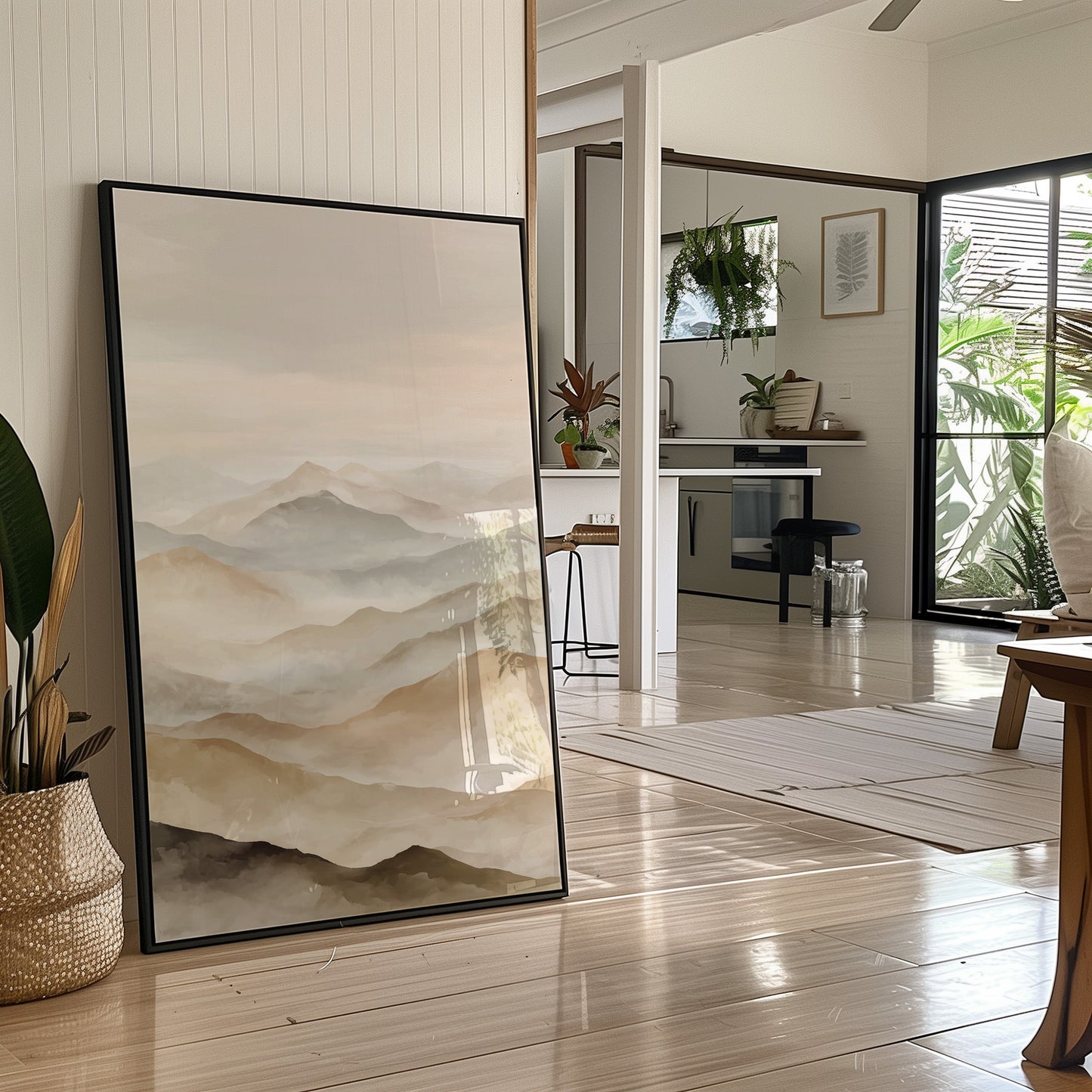 Peaks Float In Morning Mist