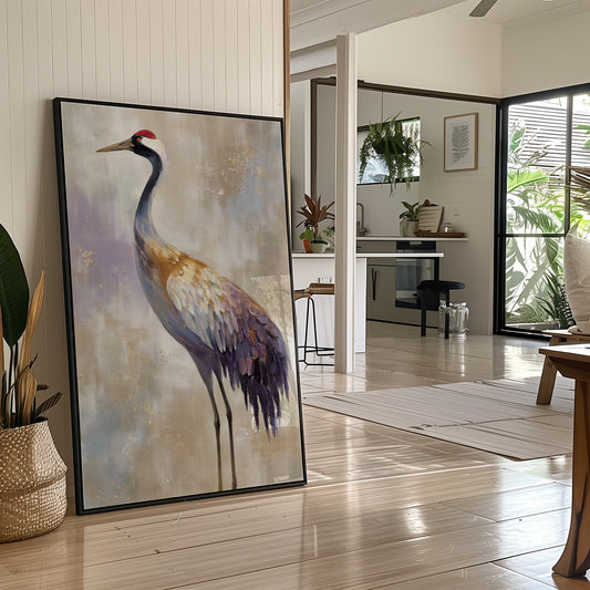 Elegant Crane Studies Library Light