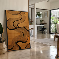 Flowing Lines Paint Modern Stories