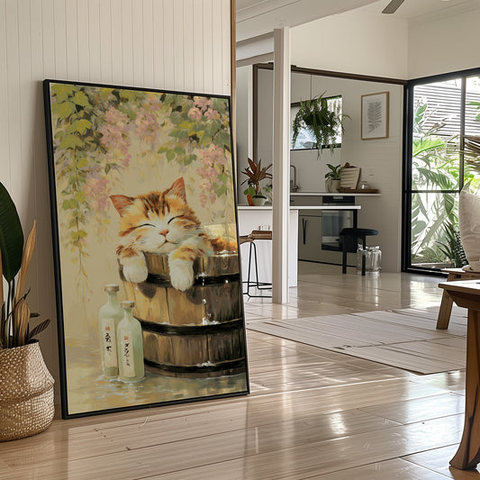 Lazy Cat's Spring Afternoon Dream