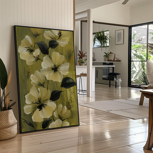 Olive Gardens Meet Ivory Petals