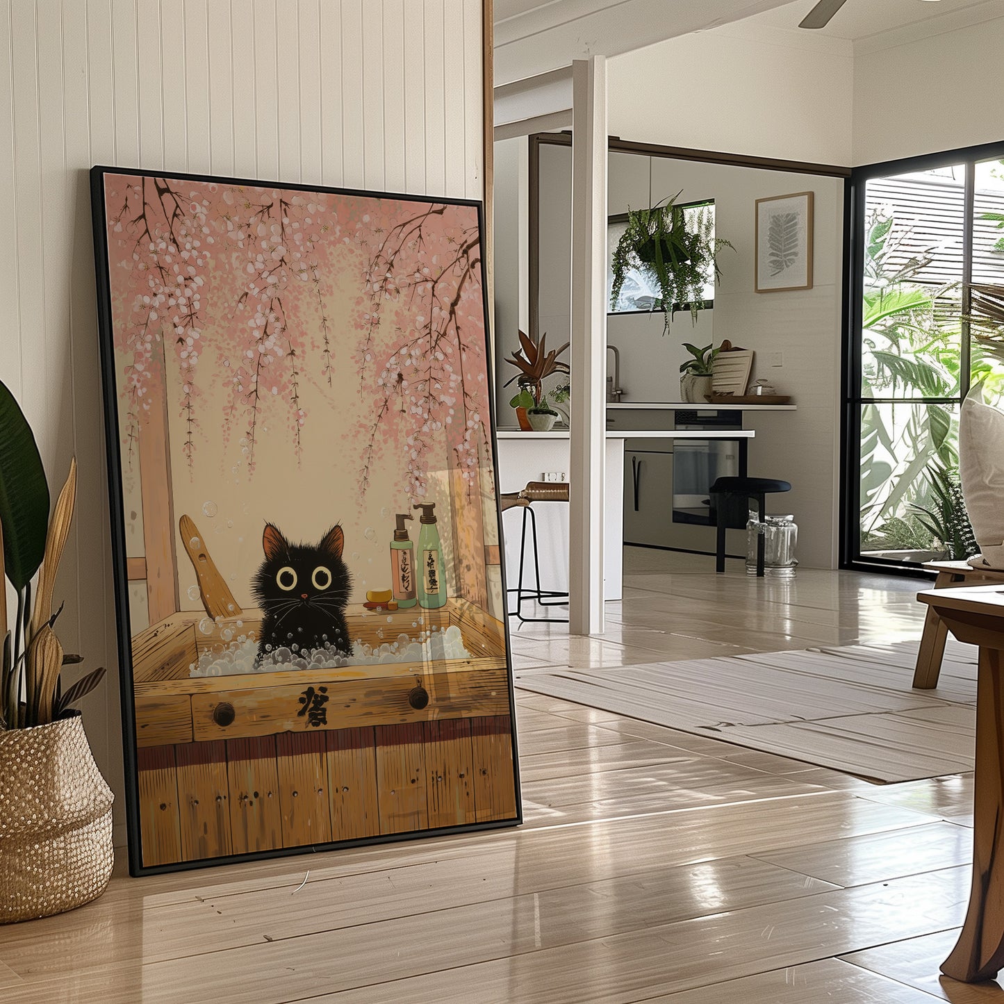 Curious Cat's Cherry Blossom Bath