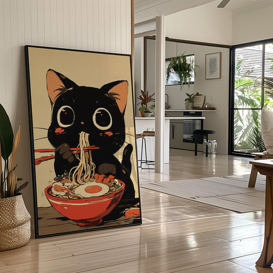 Midnight Snack With Wide Eyes