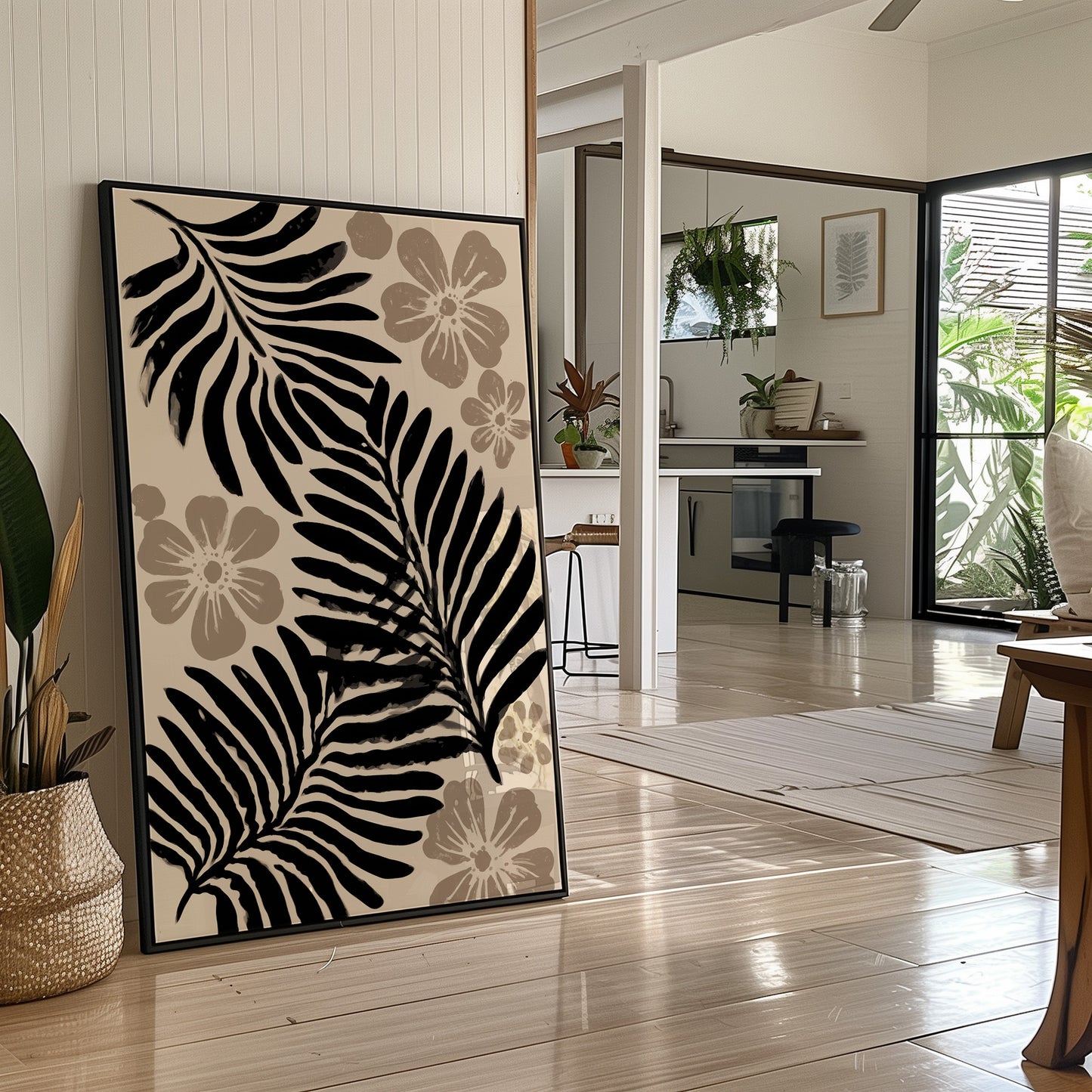 Tropical Nights In Sepia Tones