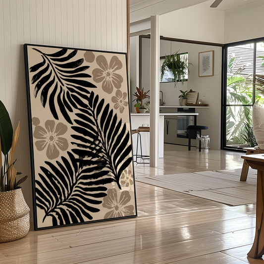 Tropical Nights In Sepia Tones