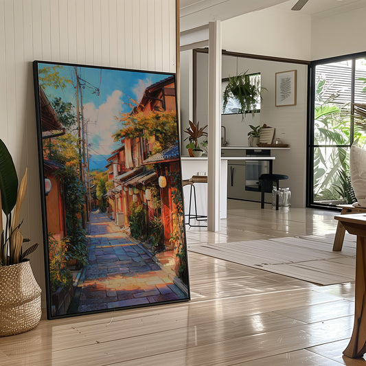 Kyoto Lanterns Light Ancient Streets