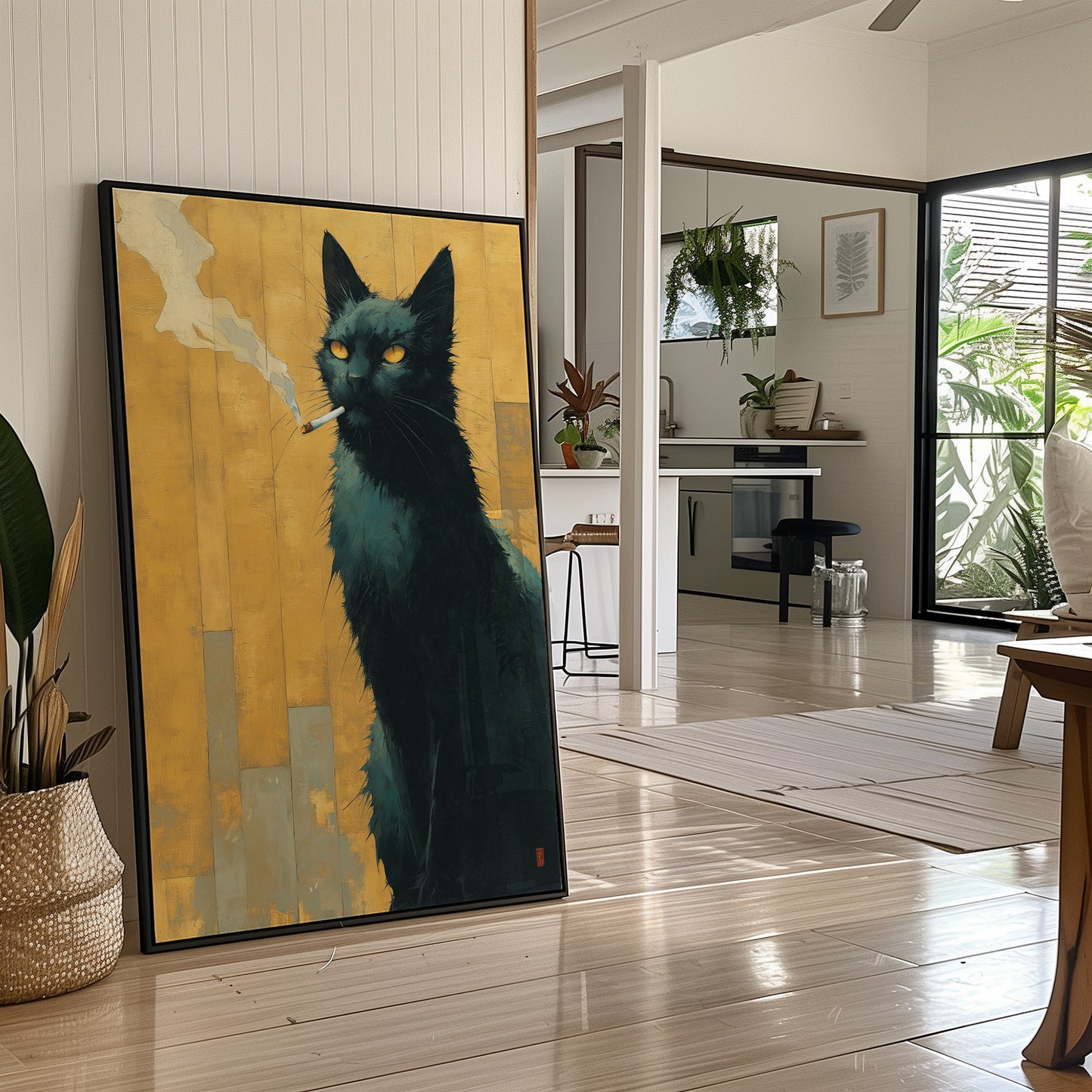 Midnight Cat's Golden Hour Rebellion