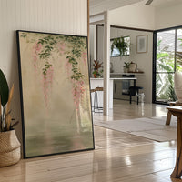 Cherry Blossoms Kiss The Water