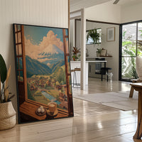 Morning Coffee Views Mount Fuji