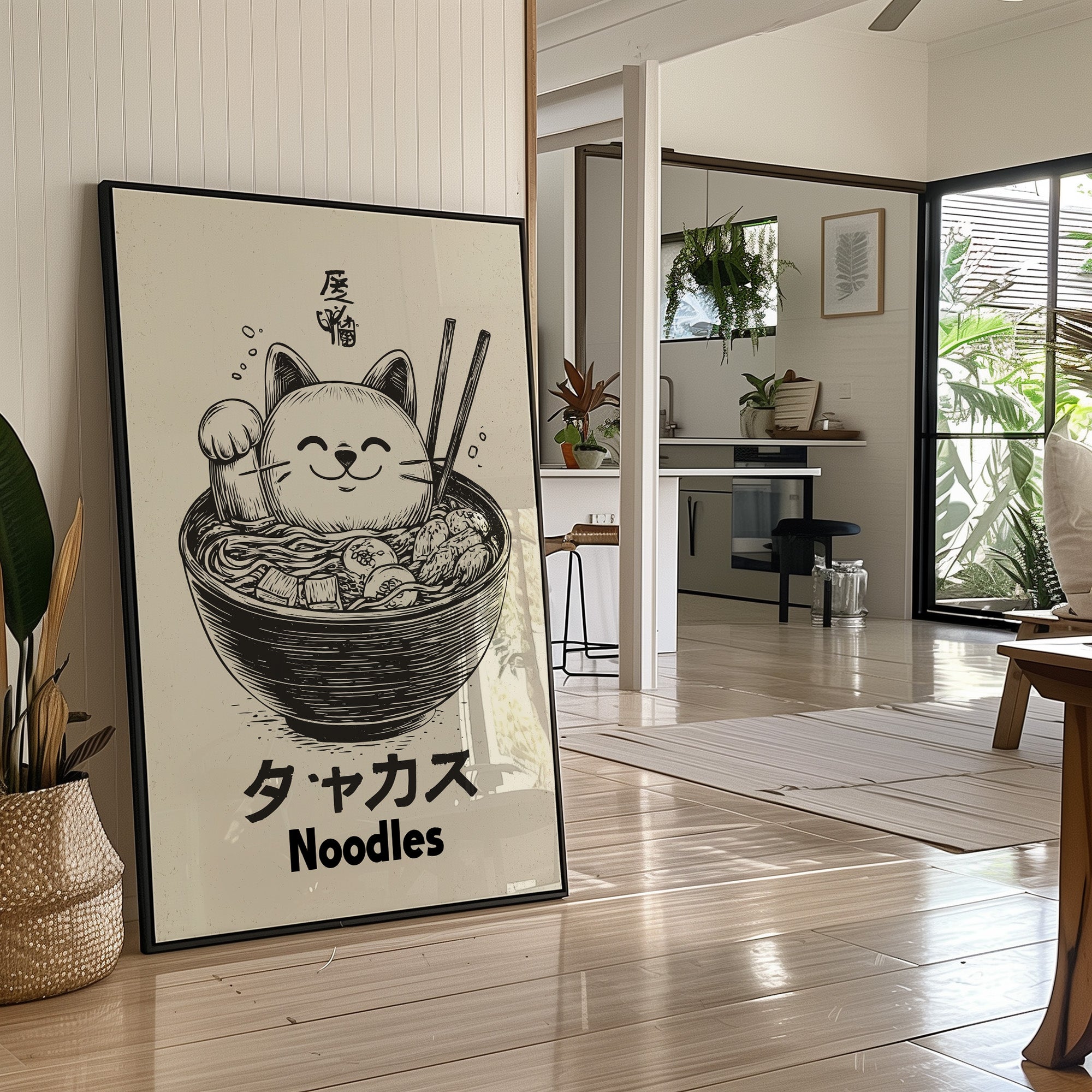 Lucky Cat's Ramen Adventure Unfolds