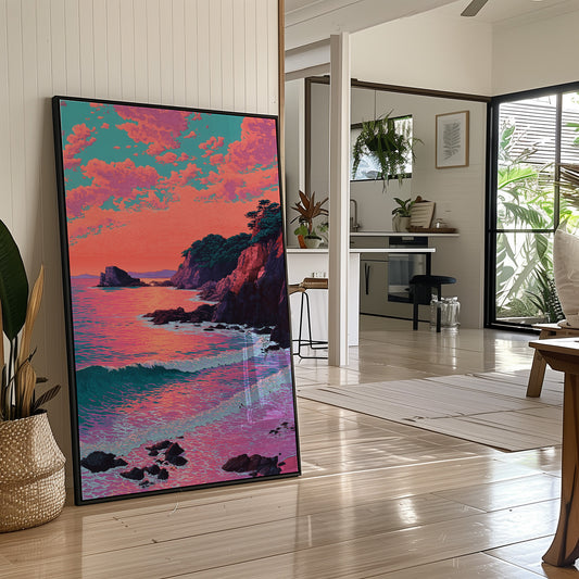 Coral Skies Paint Pacific Dreams