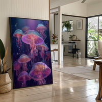 Deep Ocean Ballet In Neon Light