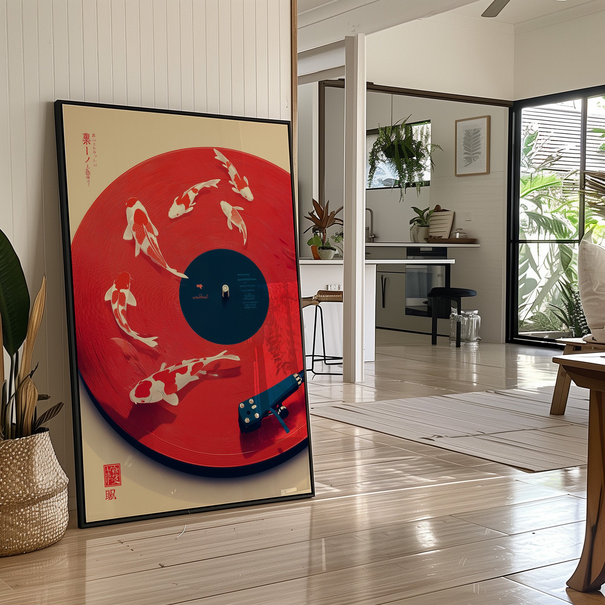 Koi Dance On Vinyl Seas