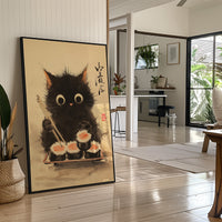 Sushi Cat Dreams Of Midnight Feasts