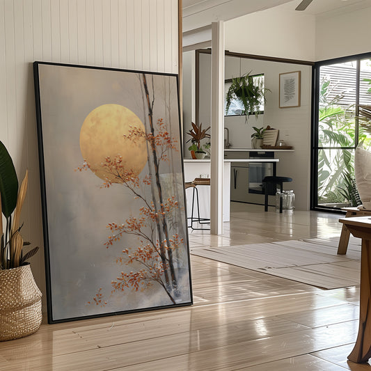 Maple Leaves Dance By Moonlight