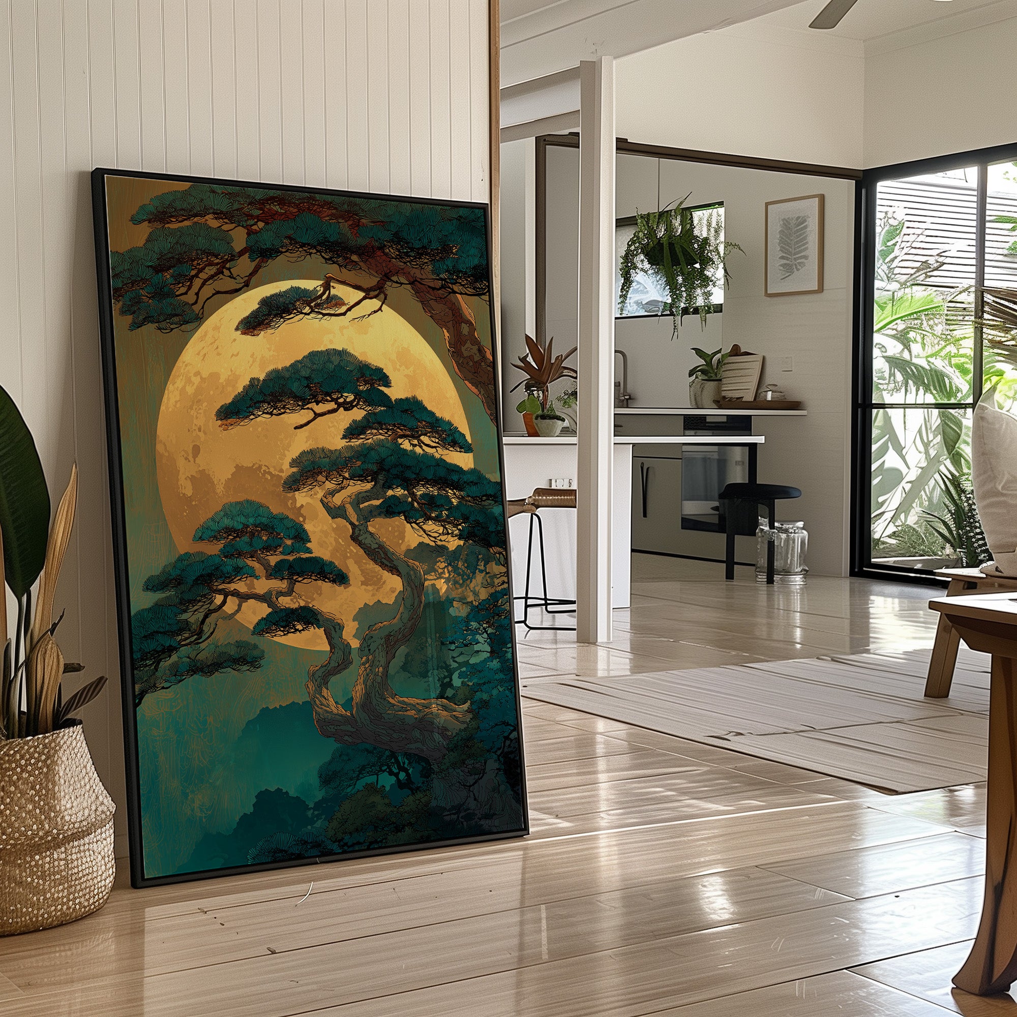 Moonlit Pines Tell Ancient Tales