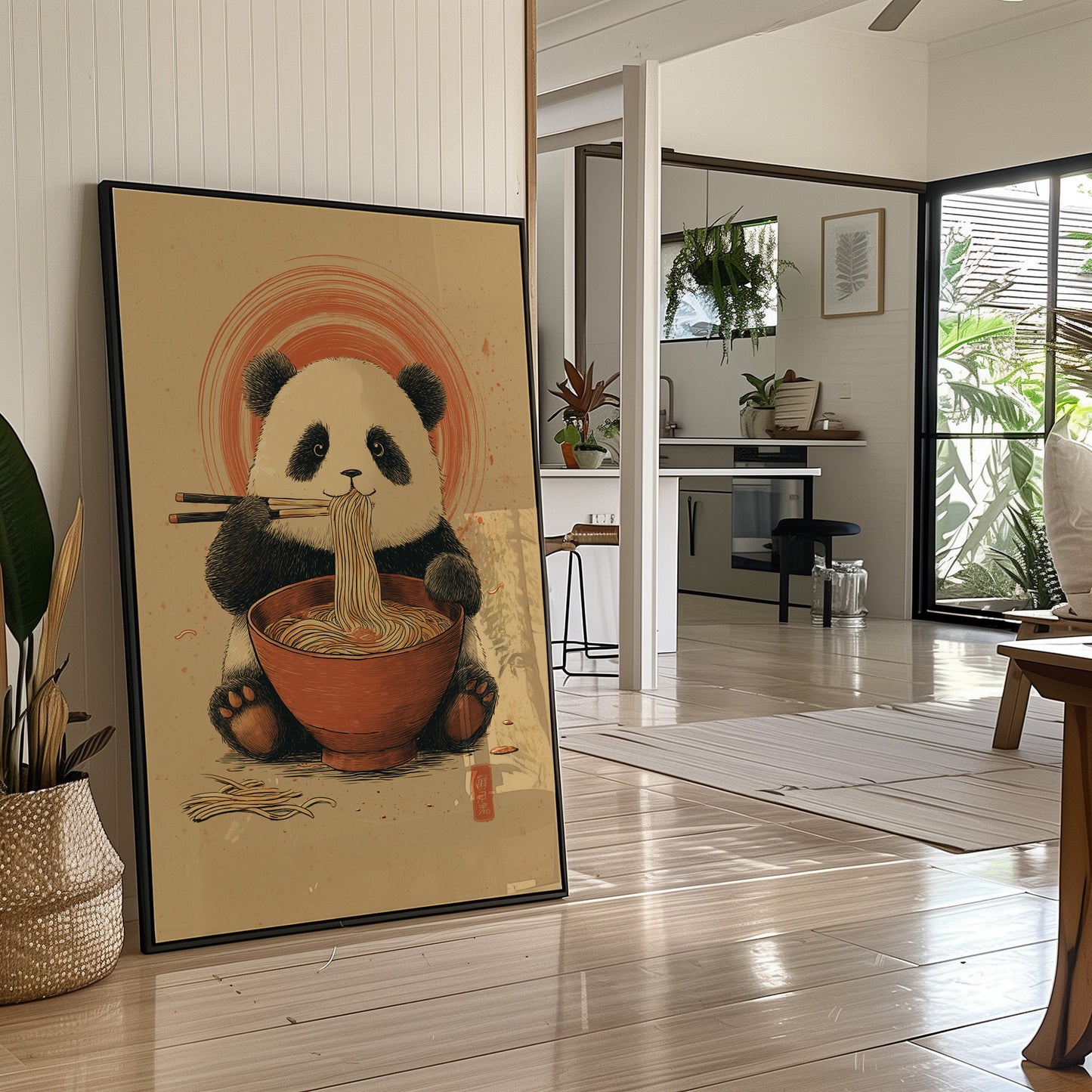 Panda's Cozy Ramen Adventure Story