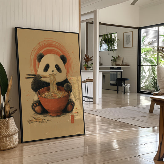 Panda's Cozy Ramen Adventure Story