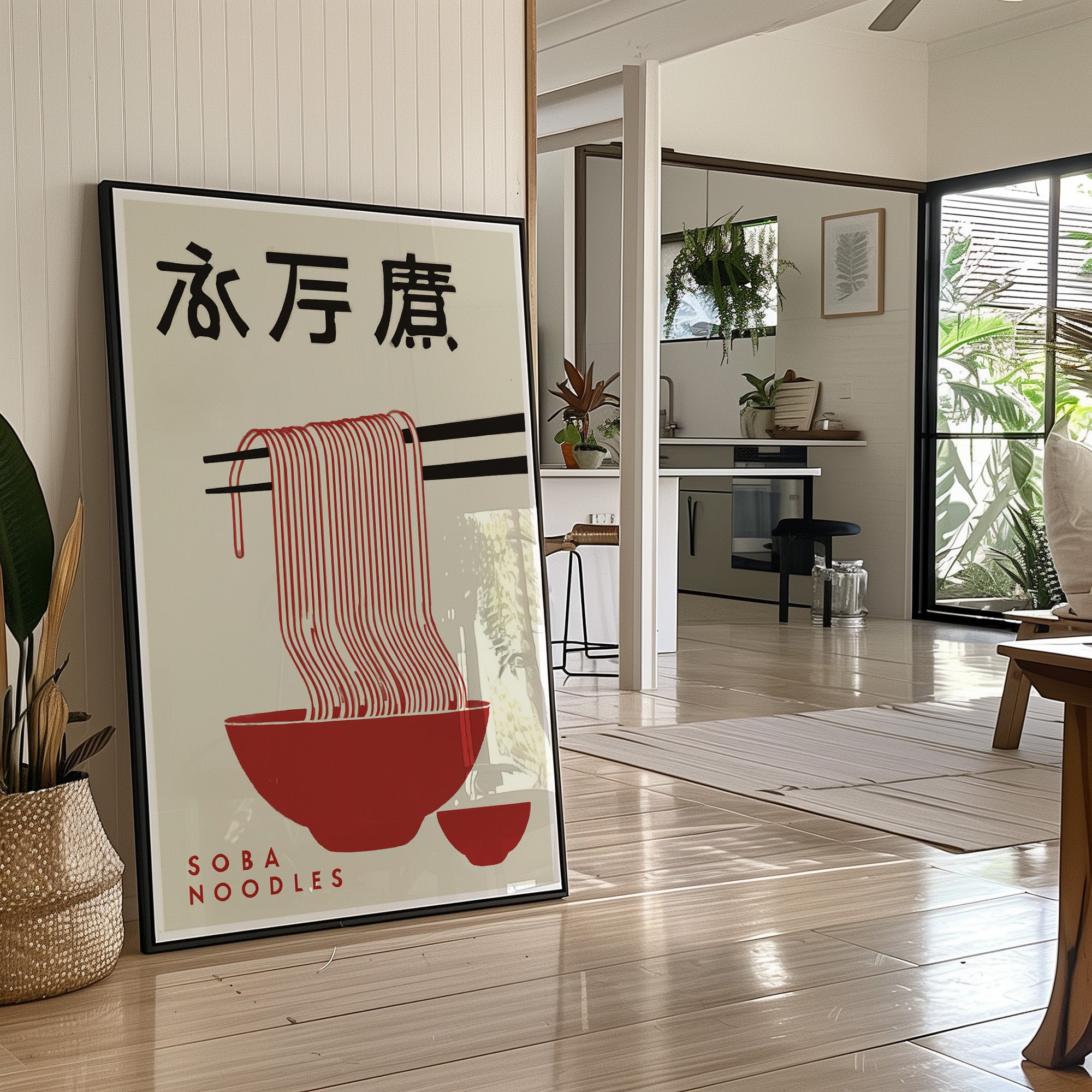 Red Noodles Dance In Zen