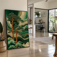 Emerald Winds Shape Ancient Pines